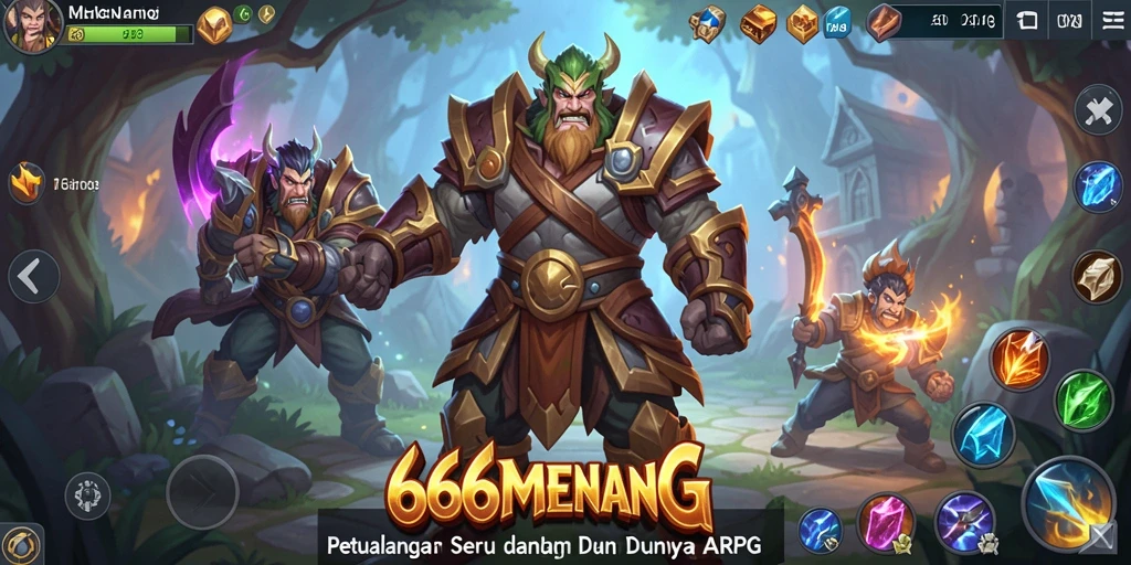 Gameplay intens dan grafis menawan di 666MENANG.