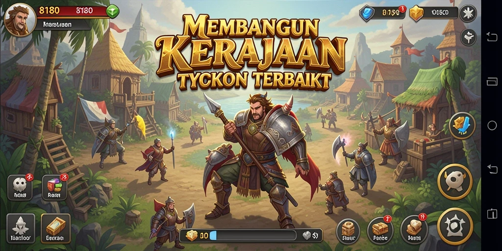 Tampilan gameplay Tycoon menarik dalam 8180.