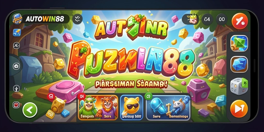 Tampilan menarik dari gameplay AUTOWIN88 dengan tantangan Puzzle.