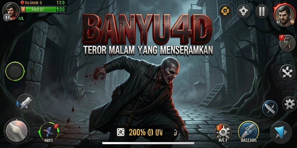 Screenshot gameplay yang menakutkan BANYU4D dengan suasana mencekam.