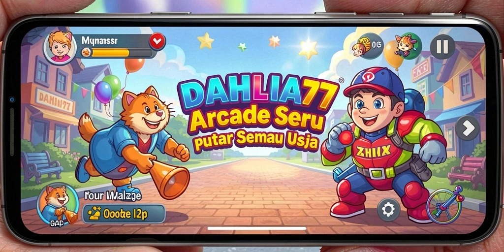 Gameplay seru dan penuh warna dalam DAHLIA77