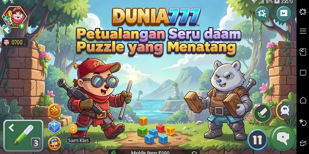 Tampilan gameplay DUNIA777 yang menantang dan mengasyikkan.