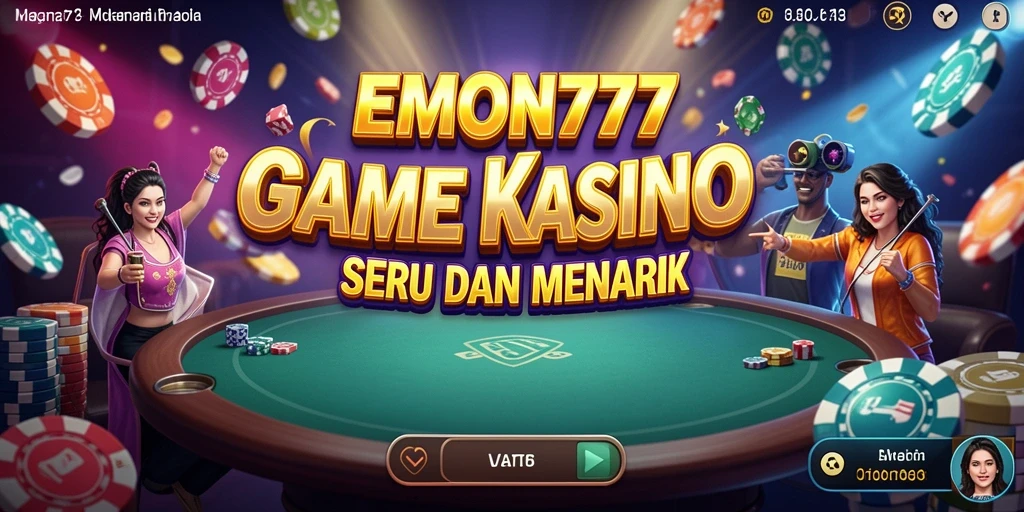 Tampilan gameplay seru dan menghibur dari EMON777.