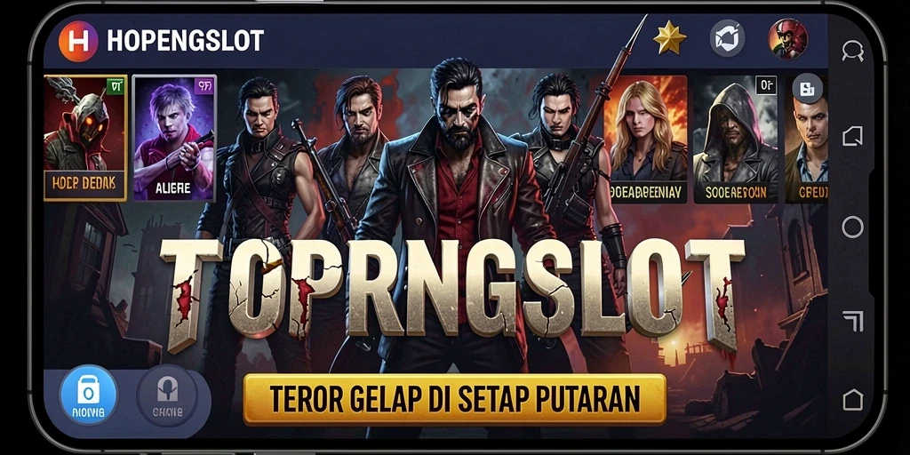Tampilan gameplay HOPENGSLOT yang mencekam dan penuh ketegangan.