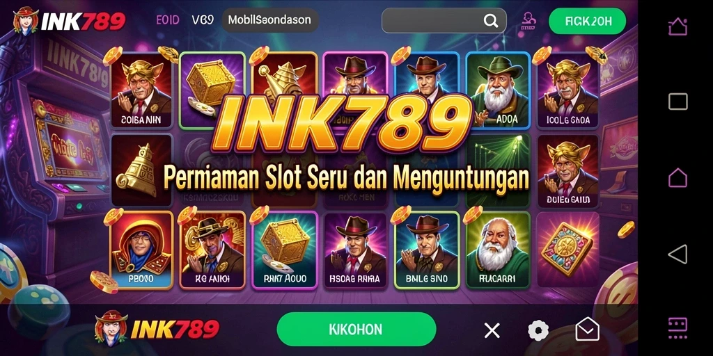 Tampilan menarik gameplay Slot di INK789 dengan efek visual yang mengesankan.