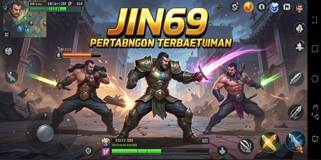 Tampilan gameplay <strong>JIN69</strong> yang penuh aksi dan seru.