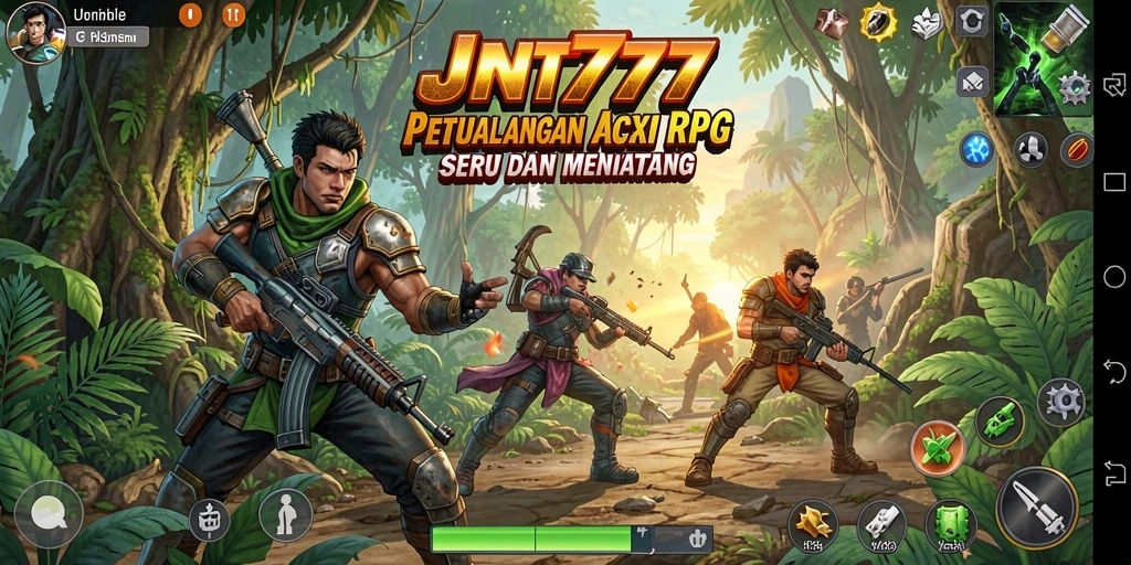 Gameplay mendebarkan di dunia fantasi ARPG.