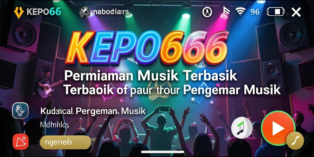 Tampilan gameplay KEPO66 dengan alat musik virtual yang menarik.