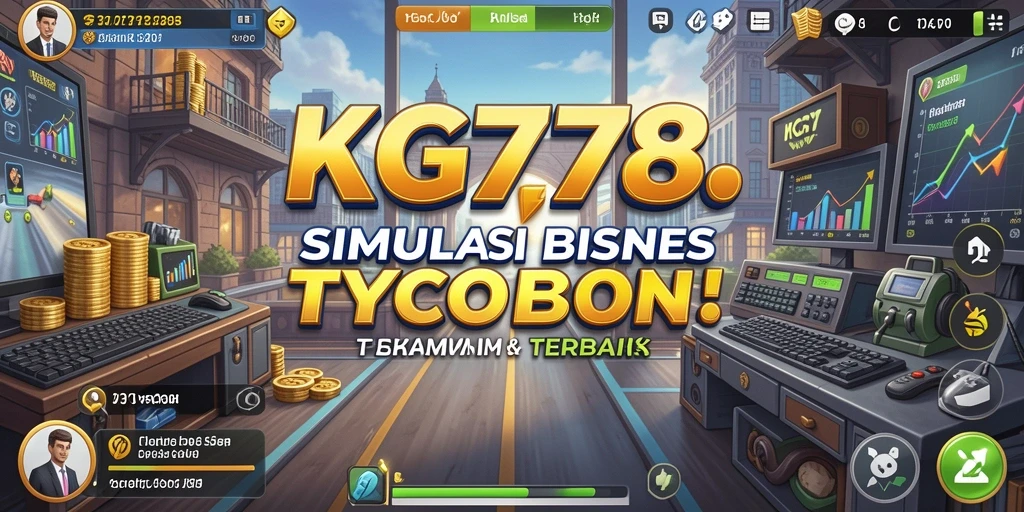 Tangkapan layar KG778 menunjukkan gameplay yang dinamis dan strategi dalam bisnis Tycoon.