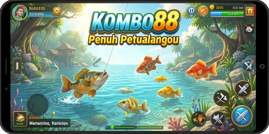 Tangkapan ikan besar dalam permainan KOMBO88 yang menantang.