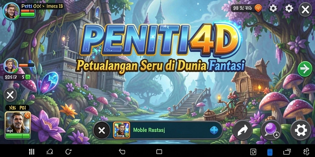 Tampilan screenshot PENITI4D menampilkan gameplay penuh aksi dan petualangan.