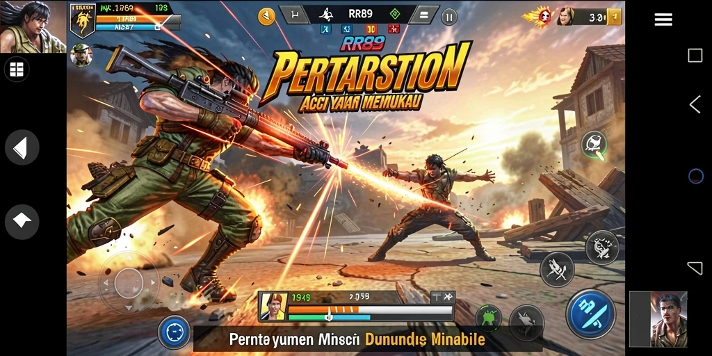 Gameplay mendebarkan dalam aksi penuh ketegangan di RR89.