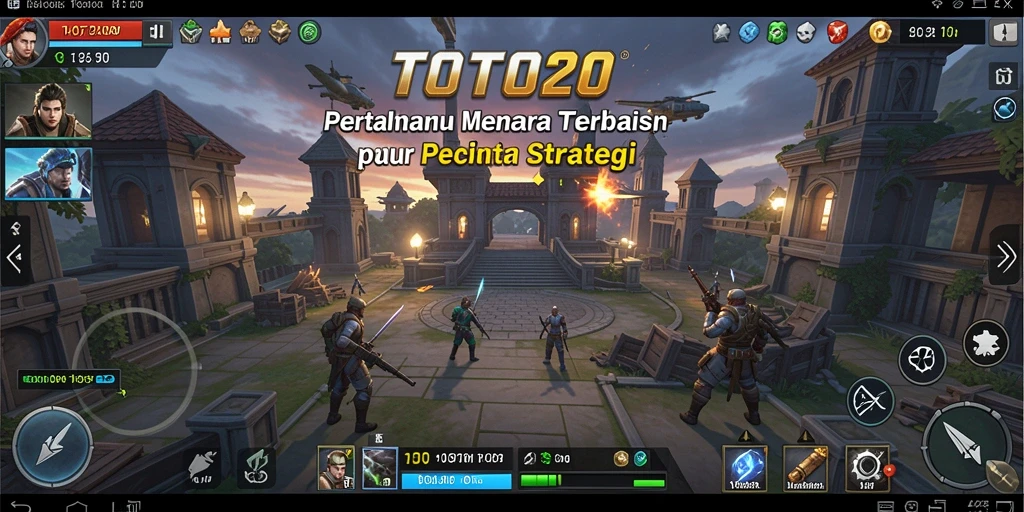 TOTO20 menampilkan gameplay seru dan menantang dalam Tower Defense.