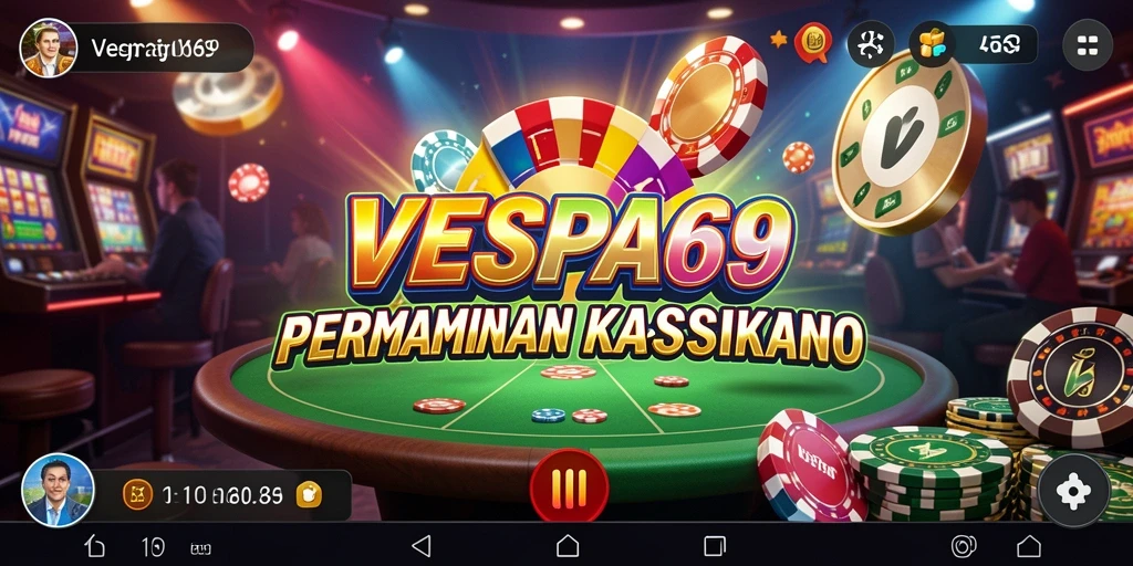 Tampilan gameplay VESPA69 yang seru dan mengasyikkan.