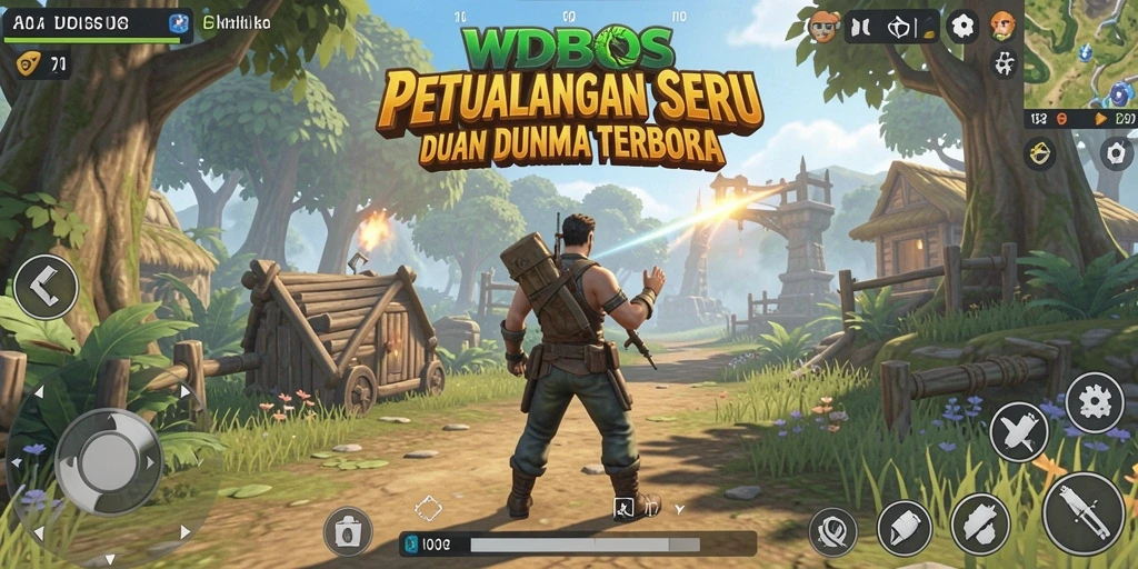 Tampilkan aksi seru dalam dunia terbuka WDBOS.